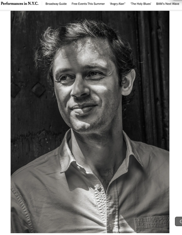 Maxime Pascal - Un chef d’orchestre qui veut vous plonger “à l’intérieur du son” (The New York Times)